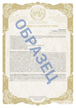 Образец Приложение к СТО 01.064.00220722.2-2020 Путилково Сертификат СТО 01.064.00220722.2-2020 